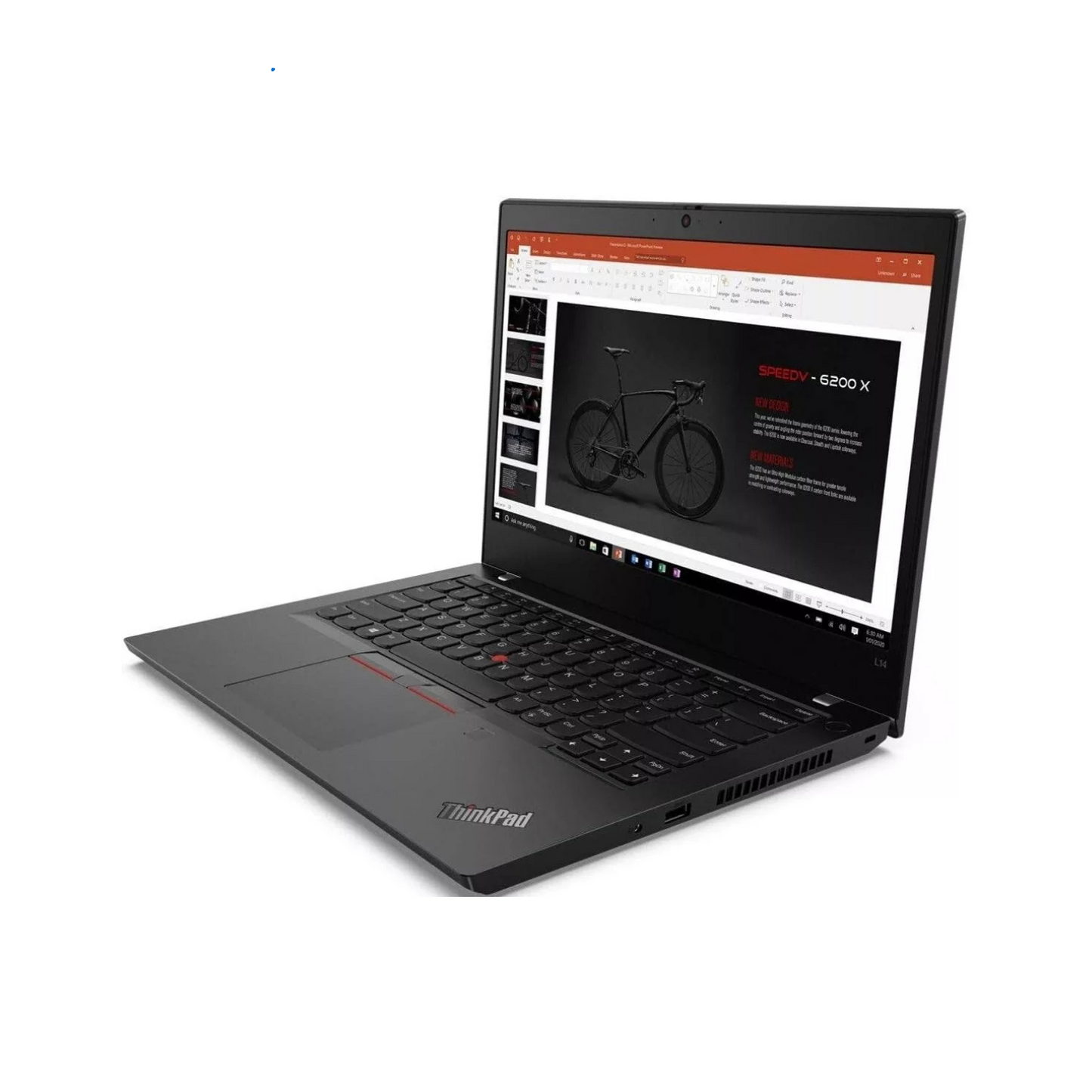 Notebook Lenovo Thinkpad L14 14" FULL HD AMD Ryzen 5-4500U Ram 16Gb DDR4 SSD 480Gb NVMe Pc Portatile (Ricondizionato Grado A)