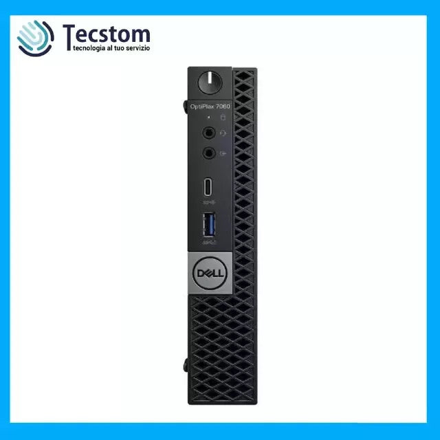 Postazione Completa Mini Pc DELL Optiplex Intel i5-8500T 8Gb RAM SSD 256Gb Win 11 + Monitor 22" Mouse e Tasteria (Ricondizionato Grado A)