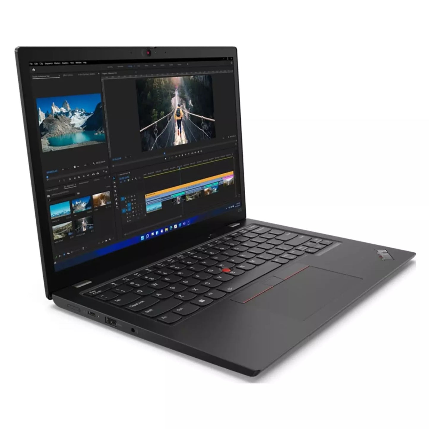 Lenovo Thinkpad L13, Notebook Pc Portatile, Intel i5-10310U, Ram 8Gb SSD 256Gb NVMe, Display 13.3 FULL HD, Windows 11 Pro (Ricondizionato Grado A)