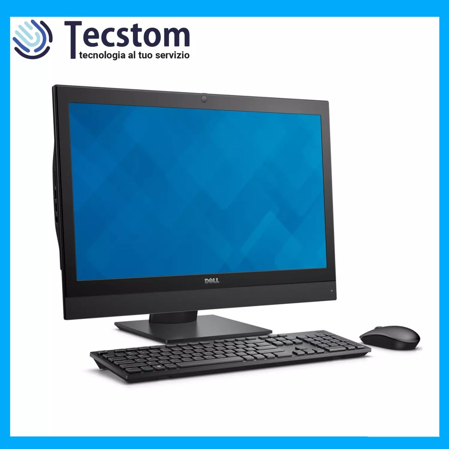 DELL Optiplex 7440, Pc Fisso All In One 24", Intel i5-6500, Ram 8Gb SSD 256Gb Webcam Mouse Tastiera (Ricondizionato Grado A)