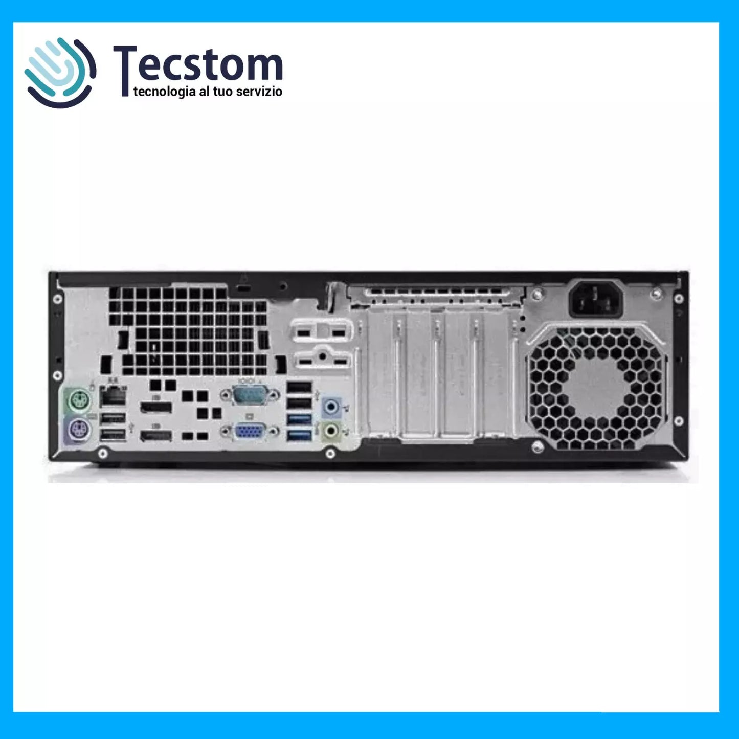Hp ProDesk 600 G1, Pc Computer Fisso, Intel i5.4570, Ram 16Gb SSD 480Gb, WiFi e Windows 11 (Ricondizionato Grado A-)