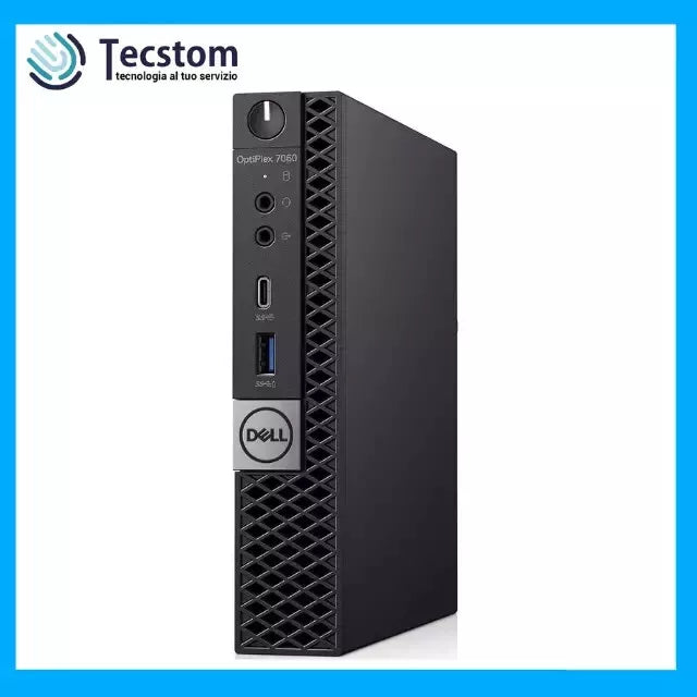 Postazione Completa Mini Pc DELL Optiplex Intel i5-8500T 8Gb RAM SSD 256Gb Win 11 + Monitor 22" Mouse e Tasteria (Ricondizionato Grado A)