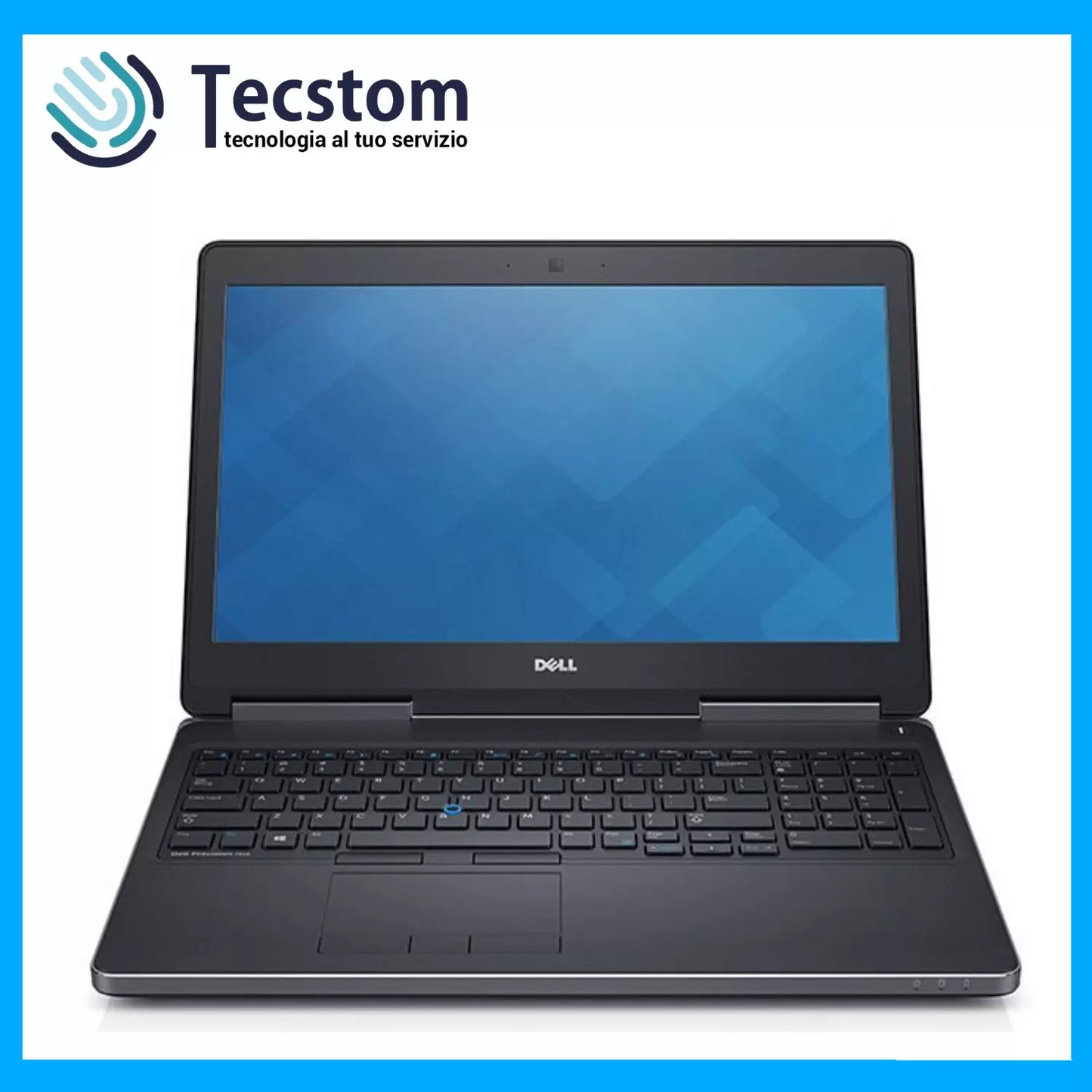 DELL Precision 7520, Notebook Pc Portatile, Intel i7-6820HQ, Ram 16Gb DDR4, SSD 512Gb, Display 15.6" Full HD + Nvidia Quadro M2200 4Gb, Windows 11 Pro (Ricondizionato Grado A)