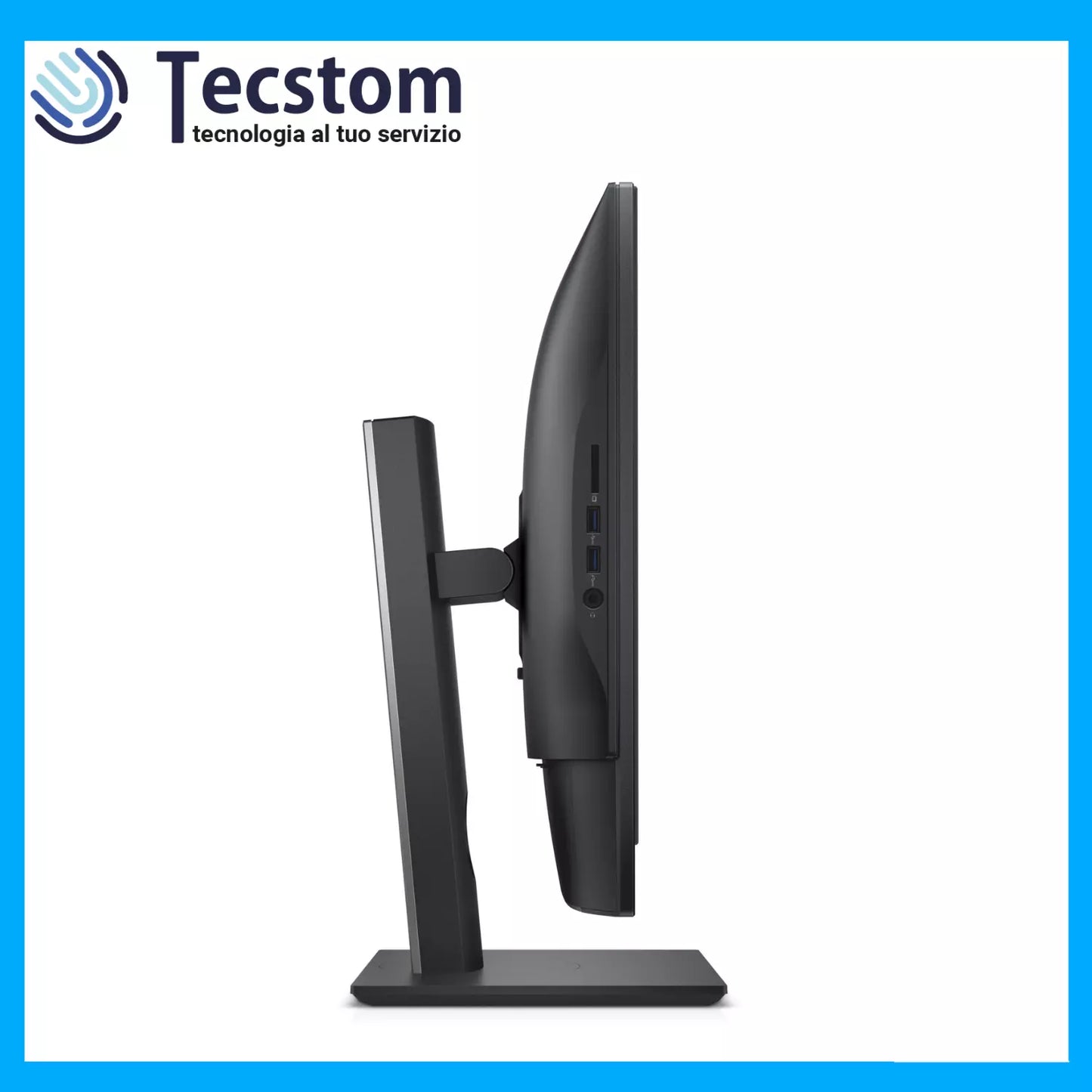 DELL Optiplex 7440, Pc Fisso All In One 24", Intel i5-6500, Ram 8Gb SSD 256Gb Webcam Mouse Tastiera (Ricondizionato Grado A)
