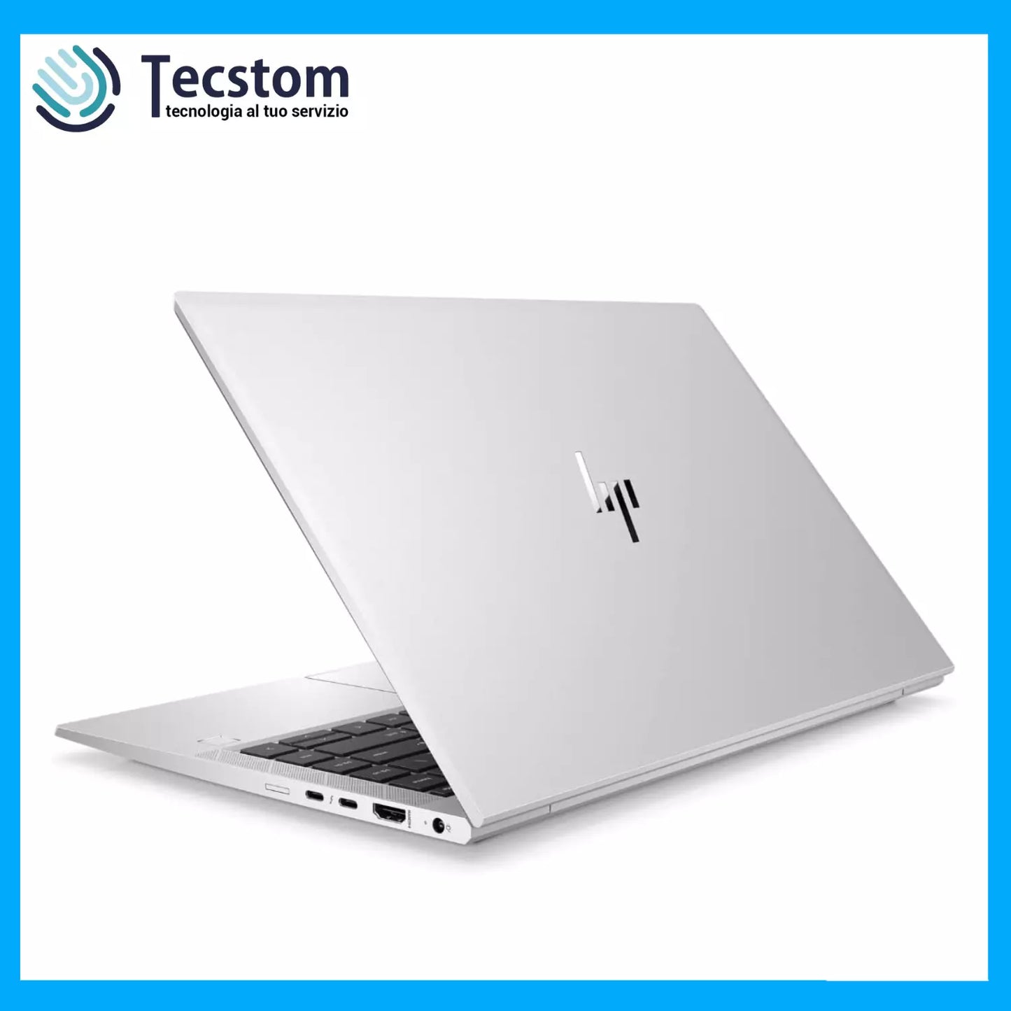 Hp EliteBook 840 G7, Notebook Pc Portatile 14", Intel i7-10610U, Ram 32Gb DDR4, SSD 512Gb Webcam Windows 11 (Ricondizionato Grado A)