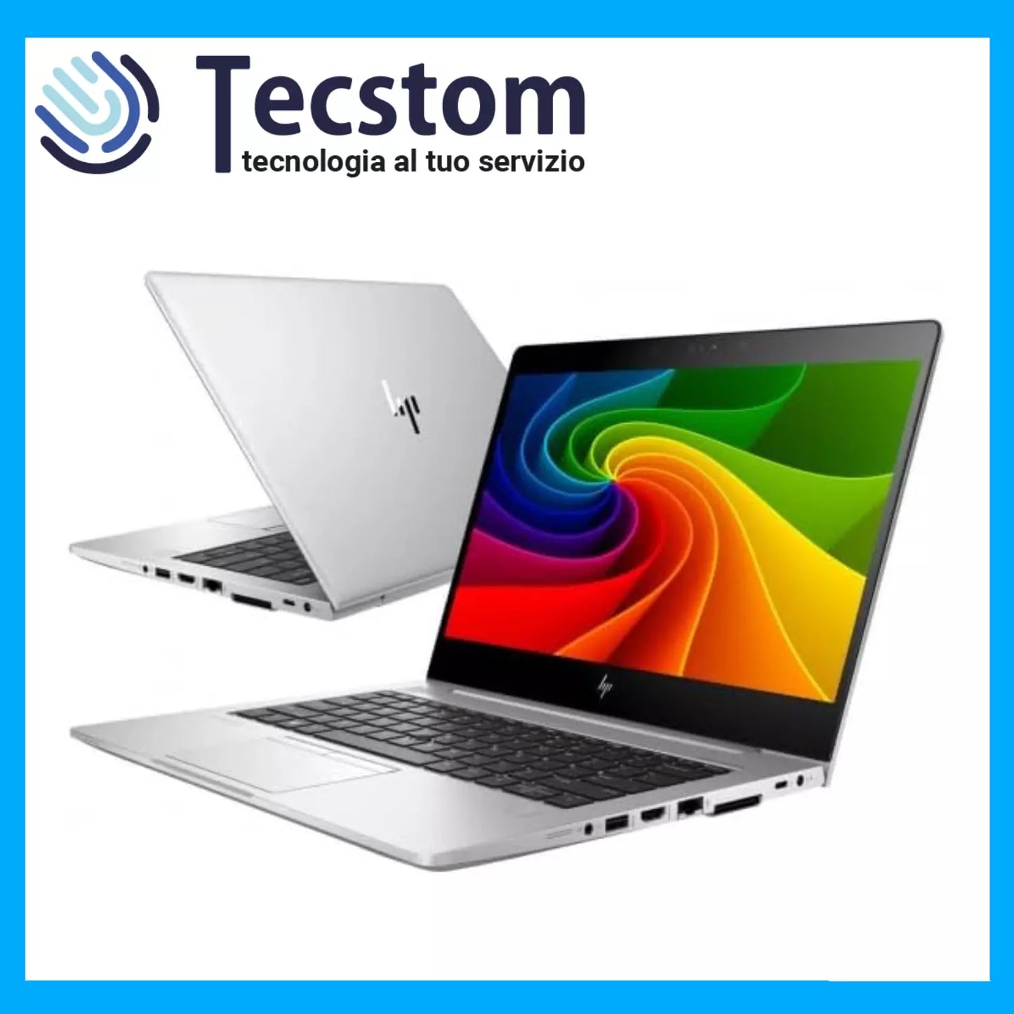 Notebook Hp Elitebook 830 G6, Display 13.3", Intel i7-8665U, Ram 16Gb SSD 512Gb, Pc Portatile Ricondizionato (BATTERIA NUOVA)