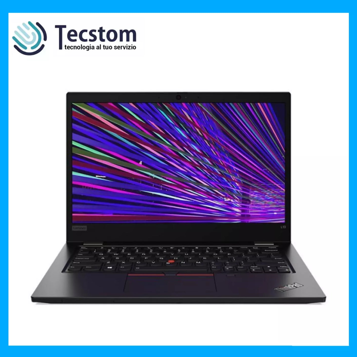Lenovo Thinkpad L13, Notebook Pc Portatile, Intel i5-10310U, Ram 8Gb SSD 256Gb NVMe, Display 13.3 FULL HD, Windows 11 Pro (Ricondizionato Grado A)