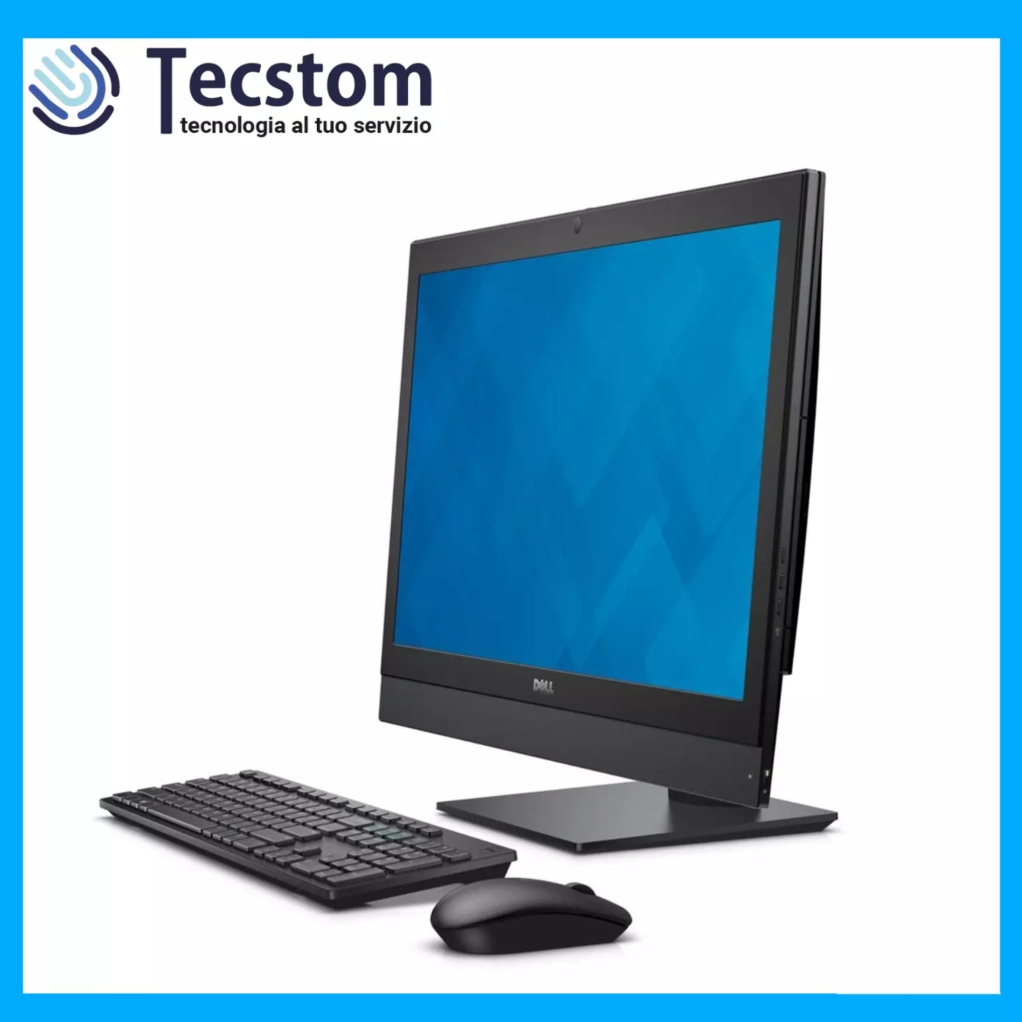 DELL Optiplex 7440, Pc Fisso All In One 24", Intel i5-6500, Ram 8Gb SSD 256Gb Webcam Mouse Tastiera (Ricondizionato Grado A)