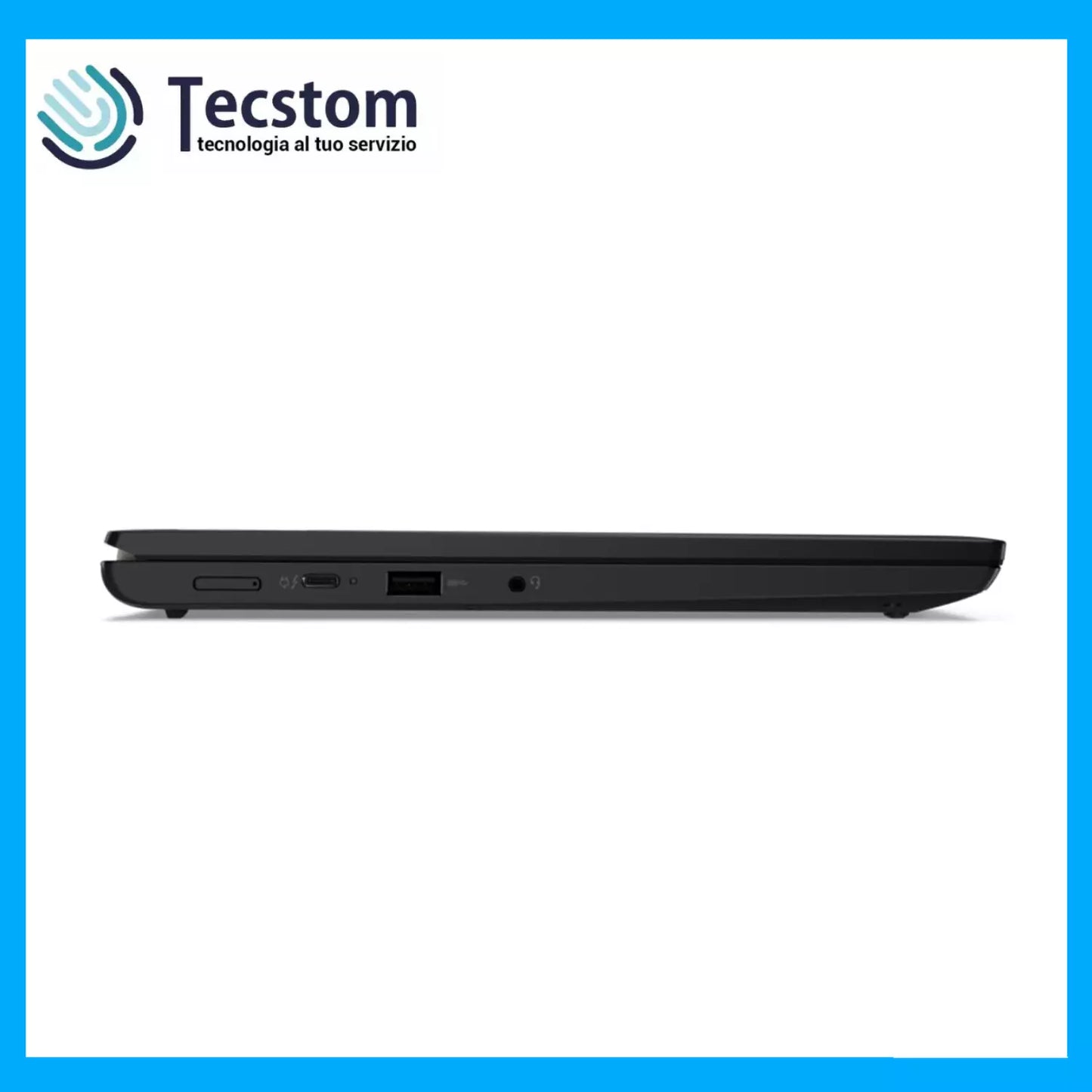 Lenovo Thinkpad L13, Notebook Pc Portatile, Intel i5-10310U, Ram 8Gb SSD 256Gb NVMe, Display 13.3 FULL HD, Windows 11 Pro (Ricondizionato Grado A)