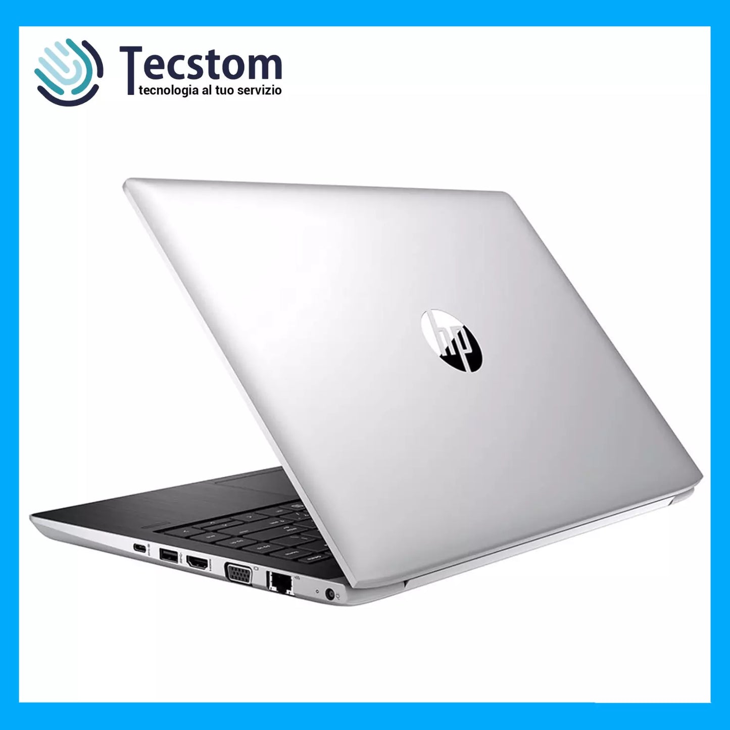 Pc Portatile 13.3" Hp Probook i5 8Gb Ram SSD 256Gb Notebook Ricondizionato Win11