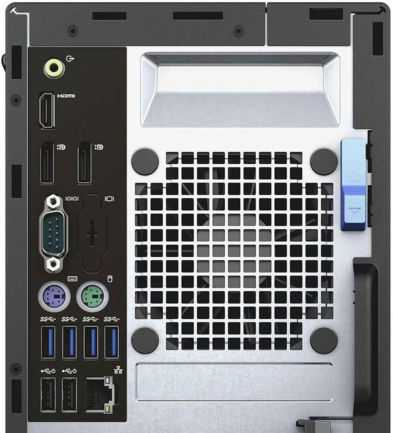 DELL Optiplex 7050, Pc Computer Desktop Fisso, Intel i7 7700, Ram 32Gb SSD 256Gb + HDD 2Tb WiFi Windows 11 (Ricondizionato Grado A)