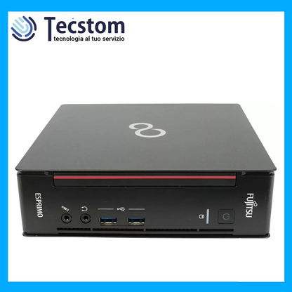 Fujitsu Espimo Q556, Mini Pc Computer Fisso, Intel i5-6400T Ram 16Gb SSD 512Gb Windows 11 (Ricondizionato Grado A)