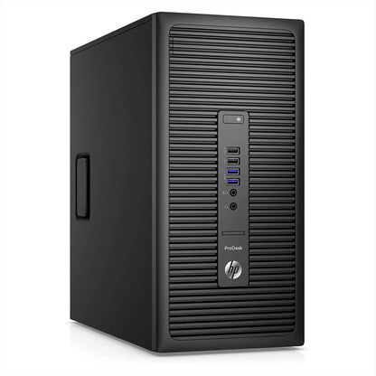 Hp Prodesk 600 G2, Pc Computer Desktop Fisso, Intel i7 6700, Ram 16Gb SSD 512Gb WiFi Windows 11 (Ricondizionato Grado A-)