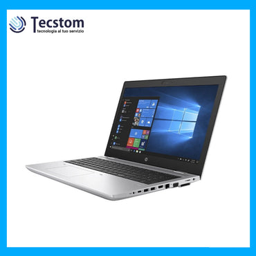 Hp Probook 650 G5, Notebook Pc Portatile 15.6", Intel i5-8265U, Ram 16Gb SSD 512Gb Windows 11 e BATTERIA NUOVA (Ricondizionato Grado A) (Copia)