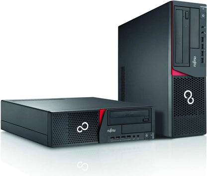 Fujitsu Esprimo D757, Pc Computer Desktop Fisso, Intel i5 6500, Ram 16Gb SSD 480Gb Windows 10 (Ricondizionato Grado A-)