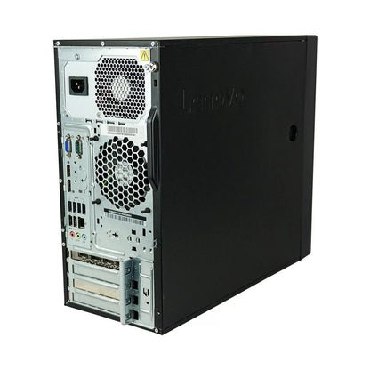 Lenovo Thinkstation P310, Pc Computer Desktop Fisso, Intel i7 6700 Ram 32Gb SSD 256Gb + Nvidia Quadro M2000 4Gb (Ricondizionato Grado A)