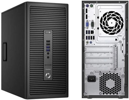 Hp Prodesk 600 G2, Pc Computer Desktop Fisso, Intel i7 6700, Ram 16Gb SSD 512Gb WiFi Windows 11 (Ricondizionato Grado A-)