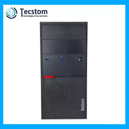 Lenovo Thinkcentre M900 Computer Desktop Intel Core i7-6700, 32Gb Ram SSD 256Gb Windows 11 Pro (Ricondizionato Grado A)