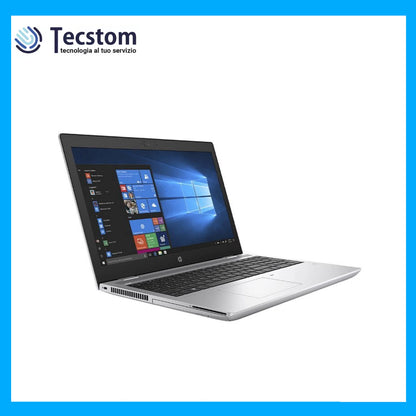 Hp Probook 650 G5, Notebook Pc Portatile 15.6", Intel i5-8265U, Ram 16Gb SSD 512Gb Windows 11 e BATTERIA NUOVA (Ricondizionato Grado A) (Copia)